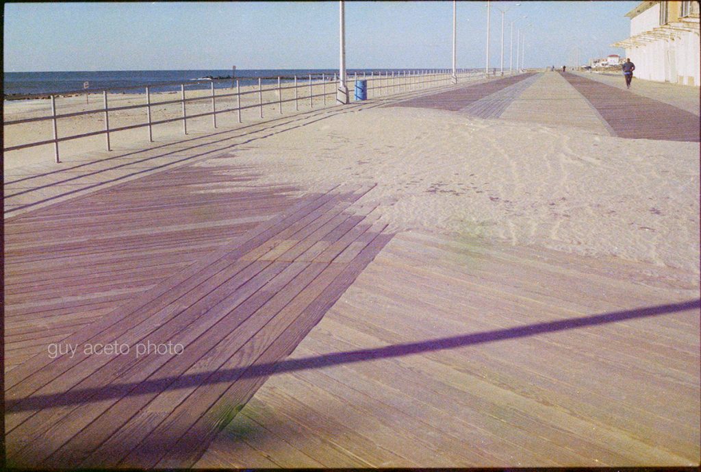 Asbury Park boardwalk. Kodak Gold 400 that expired in 2005. Shot on the Mamiya Sekor camera I took to Art school in 1975.
